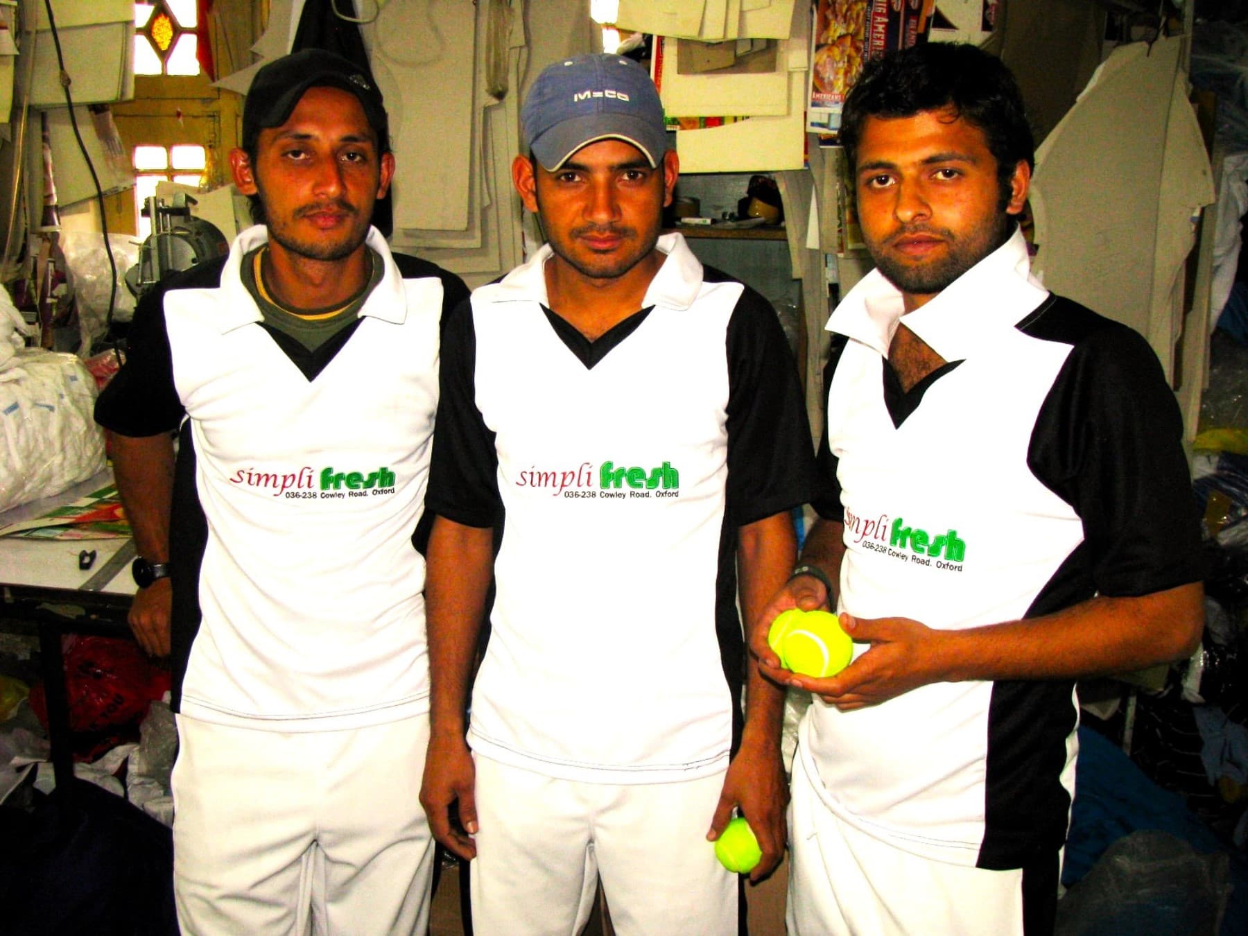 Club Uniform in Action — COWLEY CRICKET