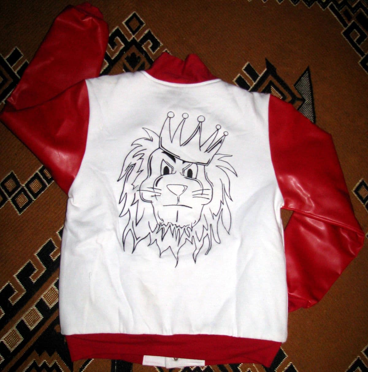 Varsity Jacket — Back — KING