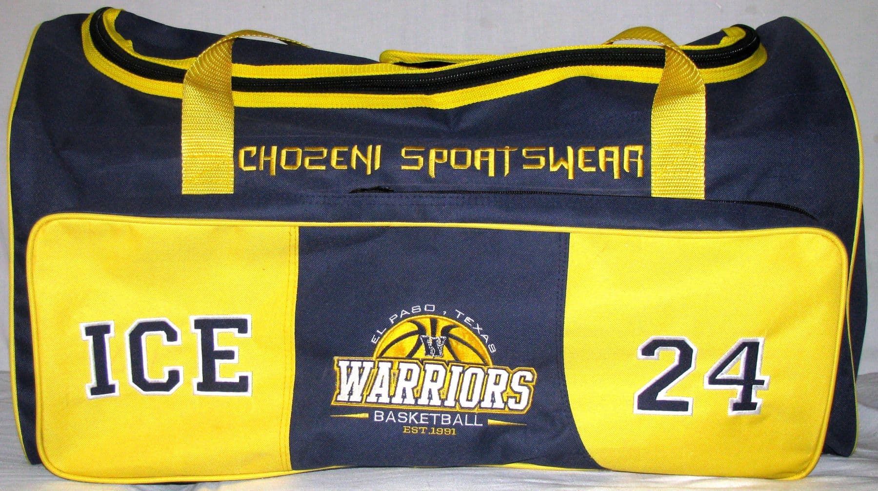 Double-Zip Duffle Bag — WARRIORS