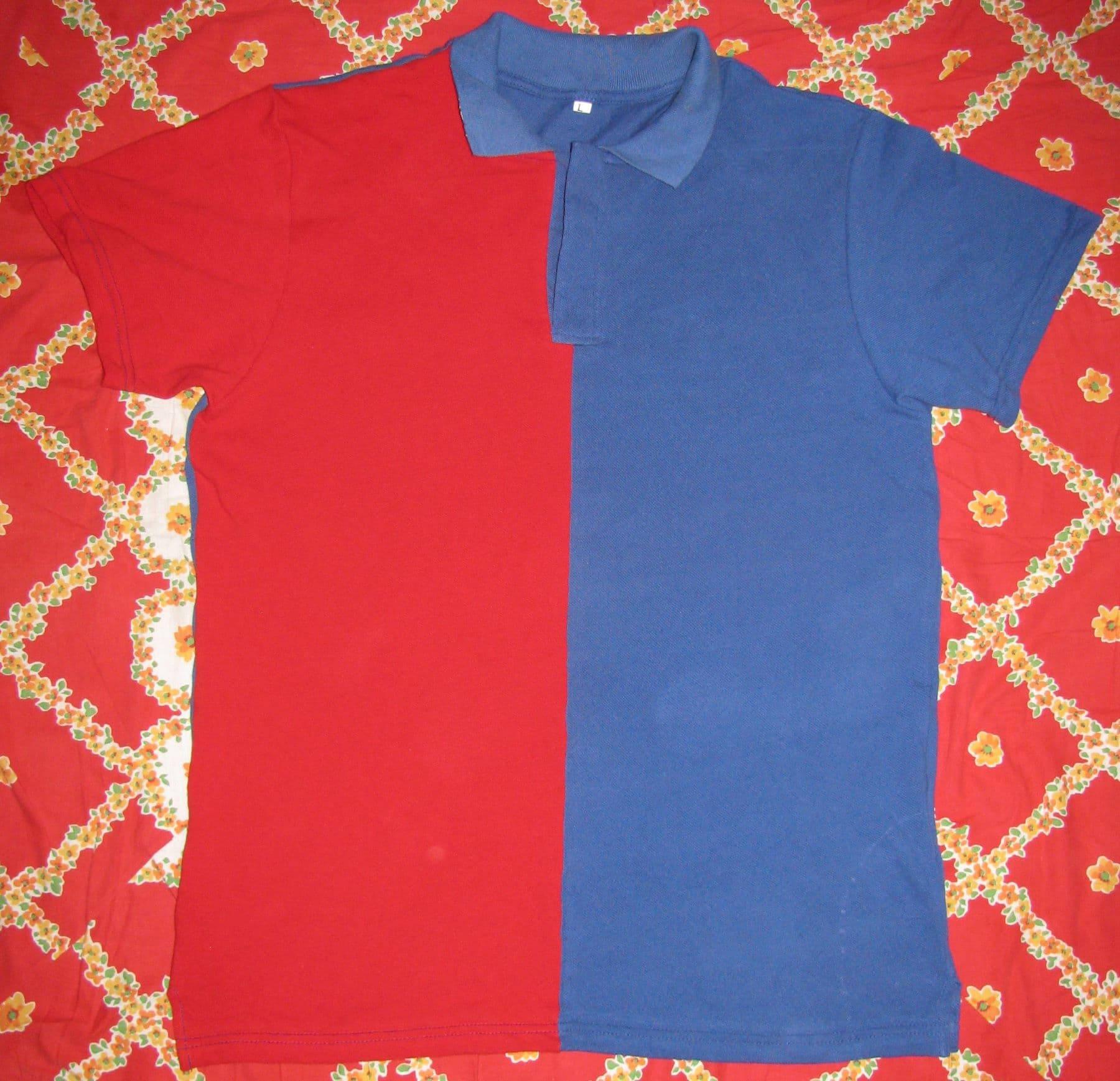 Dual-Color Polo Shirt — FITINWEAR
